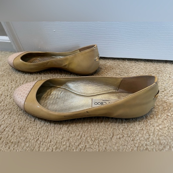 Jimmy Choo London flats - made in Italy - size EU40 - tan - Picture 3 of 10